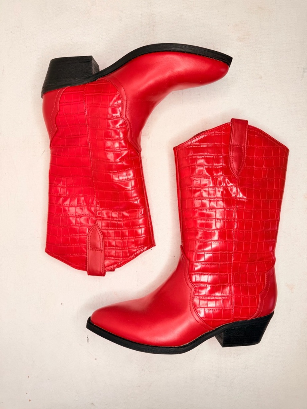 NWT Dolce Vita Korbella red western boot - Picture 5 of 9
